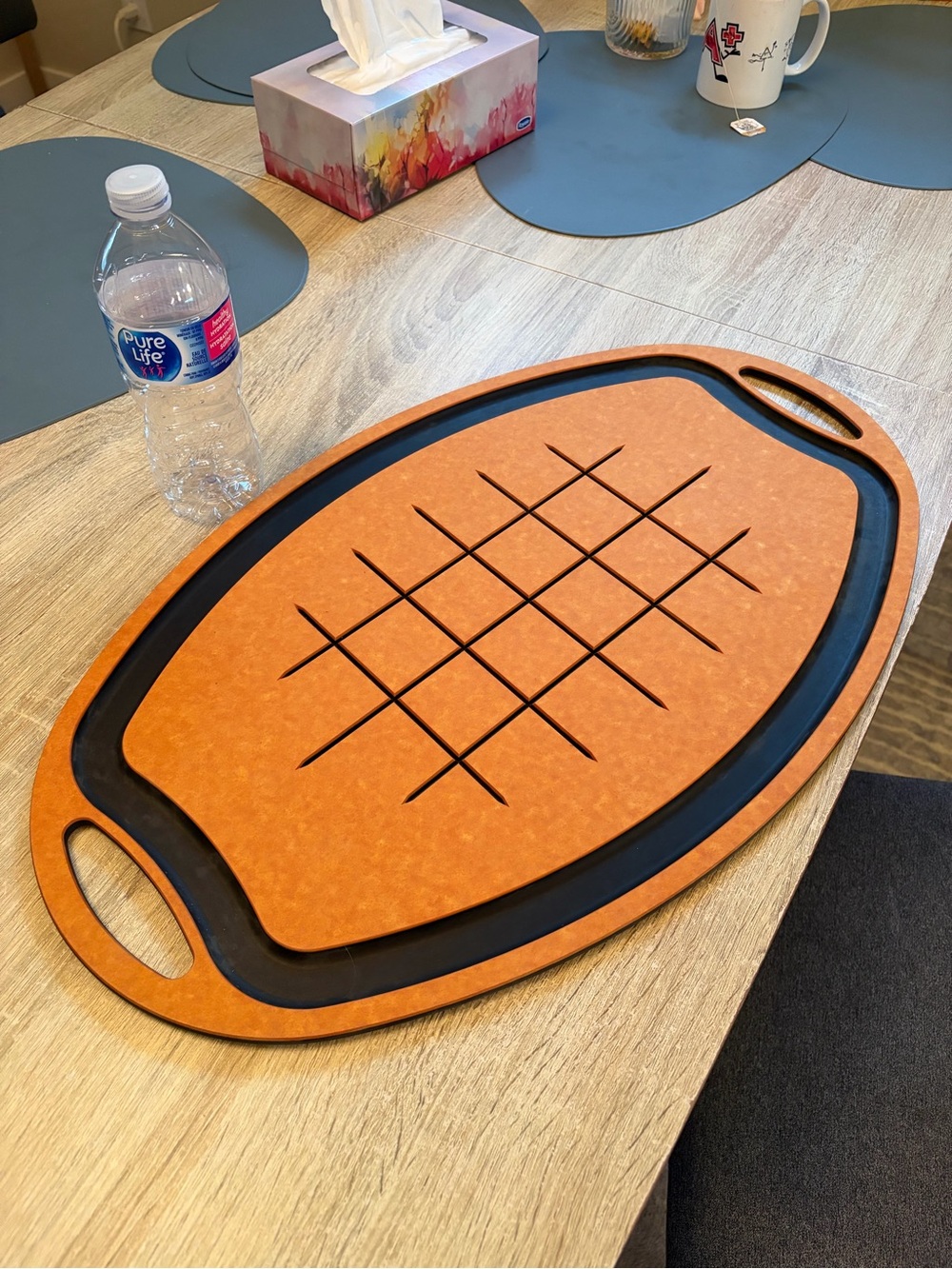 Large Epicurean Cutting Board with Drip Channel